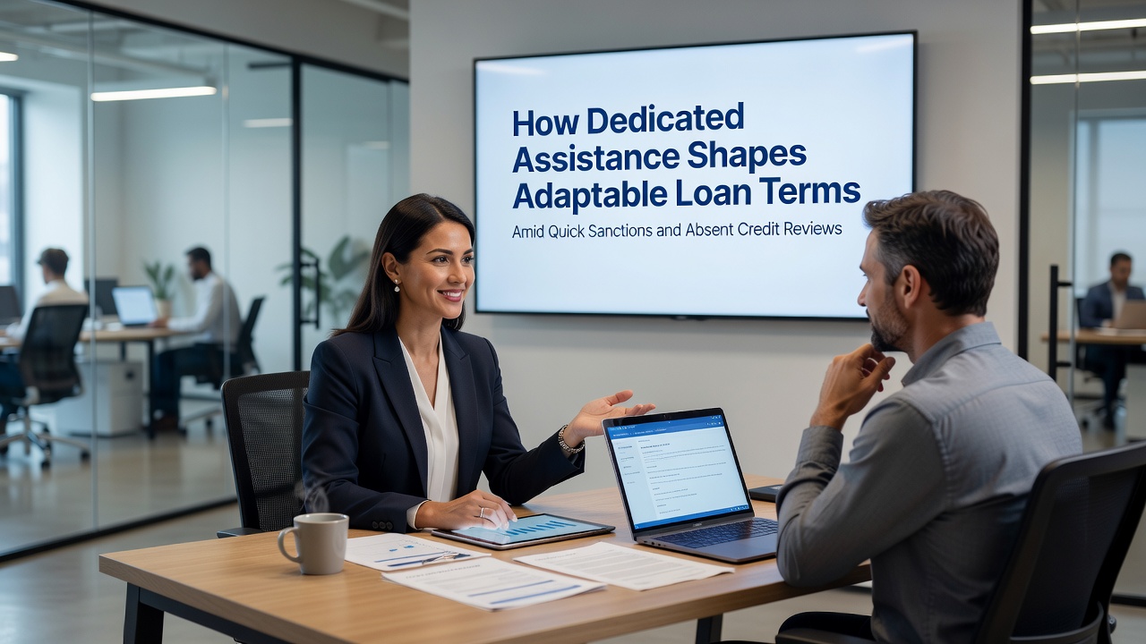 Dedicated assistance teams working with borrowers on flexible loan adjustments in a modern lending environment